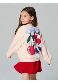 Sinsay - Bluza bomberka z nadrukiem Minnie Mouse - różowy. Kolor: różowy. Wzór: nadruk, motyw z bajki #1