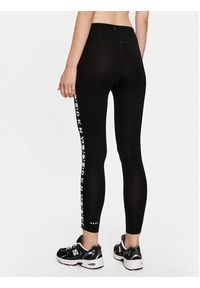 DKNY Sport Legginsy DP9P1939 Czarny Slim Fit. Kolor: czarny. Materiał: bawełna. Styl: sportowy