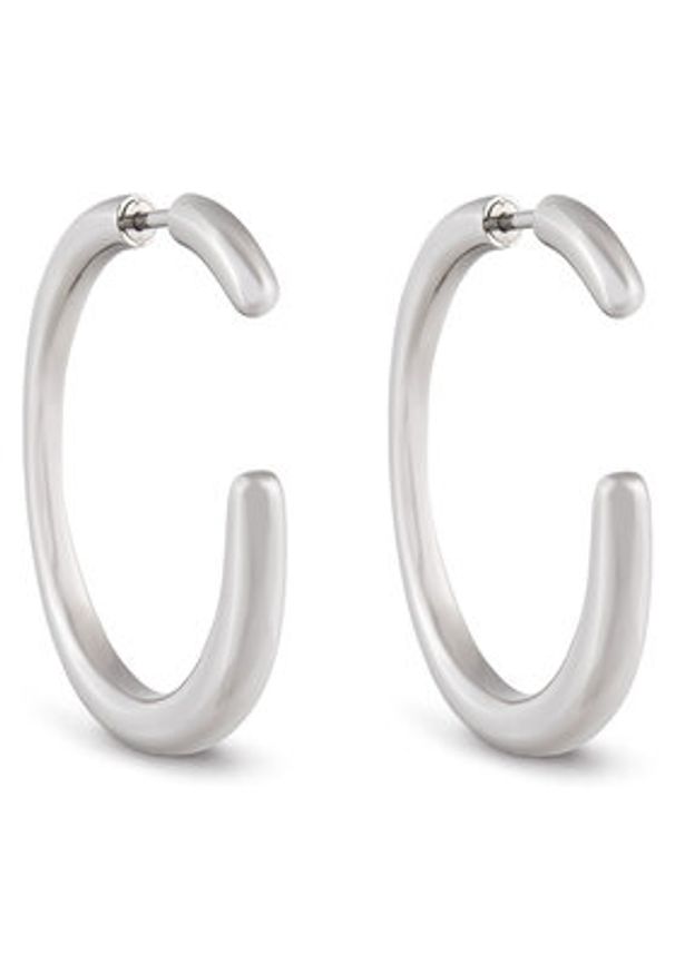 Calvin Klein Kolczyki 35000452 Srebrny. Materiał: metalowe. Kolor: srebrny