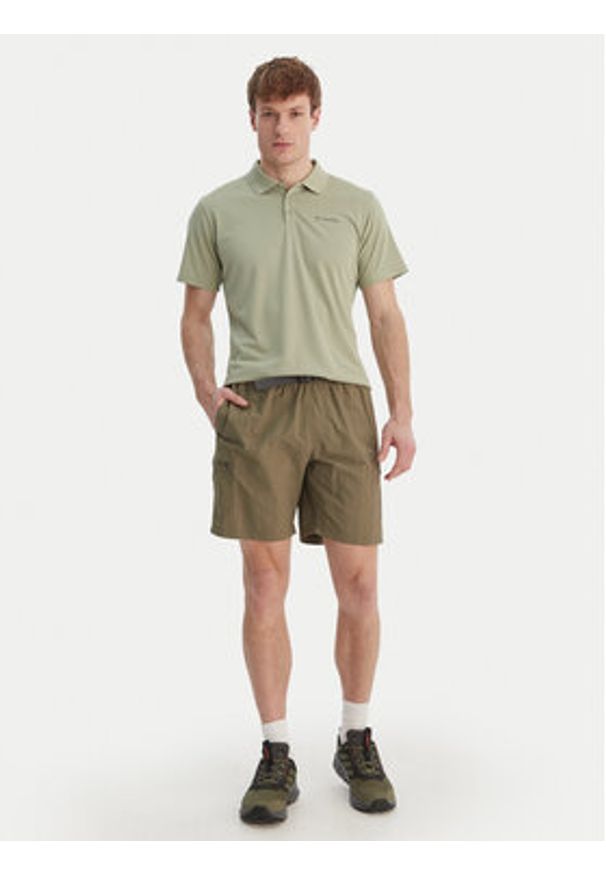 columbia - Columbia Polo Utilizer™ 1772051 Zielony Regular Fit. Typ kołnierza: polo. Kolor: zielony. Materiał: syntetyk