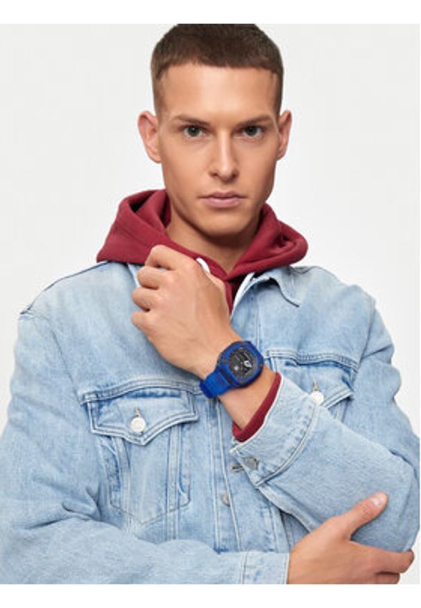 adidas Originals Zegarek City Tech One Watch AOST23058 Niebieski. Kolor: niebieski