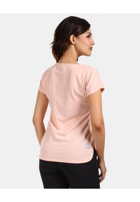 Damska koszulka bawełniana Kilpi NELLIM-W. Kolor: pomarańczowy. Materiał: bawełna. Sport: turystyka piesza #2
