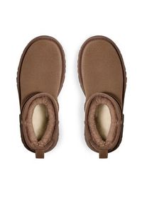 Ugg Śniegowce W Classic Ultra Mini Heights 1158311 Zielony. Kolor: zielony. Materiał: skóra, zamsz #5