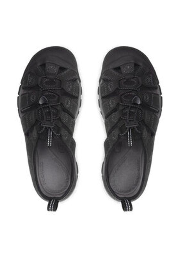 keen - Keen Sandały Newport 1022247 Czarny. Kolor: czarny. Materiał: skóra, nubuk