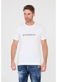 Givenchy - GIVENCHY Biały męski t-shirt, Rozmiar XL. Kolor: biały #1