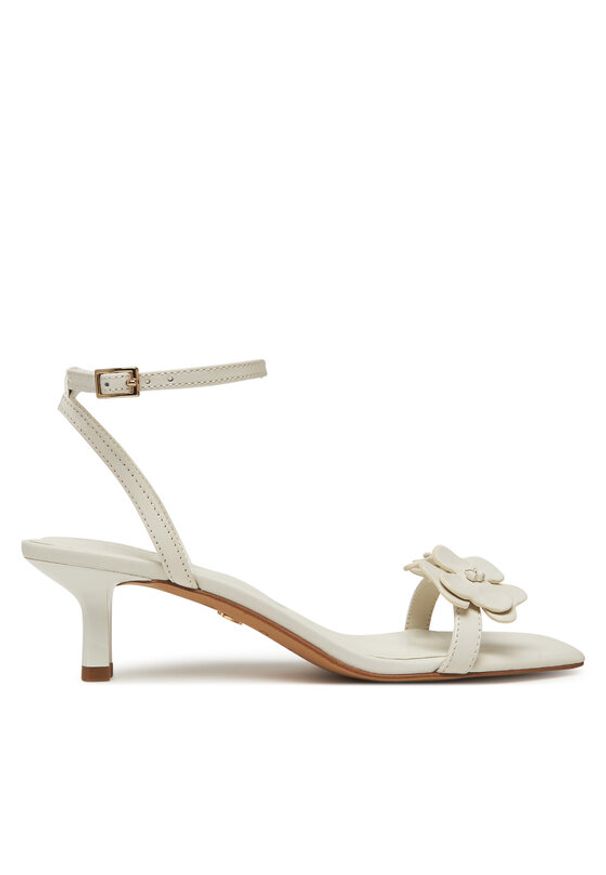 Aldo Sandały Daisyrose 13964638 Biały. Kolor: biały. Materiał: skóra