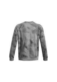 Bluza treningowa męska Under Armour Ua Rival Fleece Printed Crew. Kolor: szary