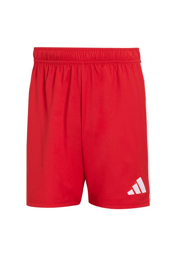 Adidas - Szorty adidas Tastigo 25. Kolor: czerwony. Materiał: materiał. Sport: piłka nożna