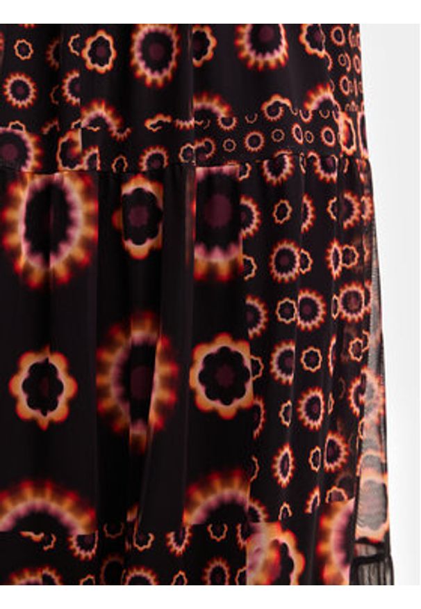 Desigual Sukienka letnia Galiana 24SWVK65 Czarny Regular Fit. Kolor: czarny. Materiał: syntetyk. Sezon: lato