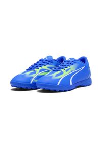Puma - Buty piłkarskie męskie PUMA Ultra Play TF. Kolor: zielony, biały, wielokolorowy, niebieski. Sport: piłka nożna