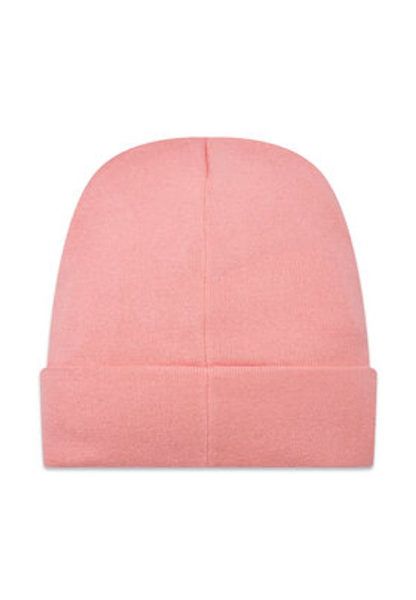 Tommy Jeans Czapka Tjw Linear Logo Beanie AW0AW15843 Różowy. Kolor: różowy. Materiał: materiał
