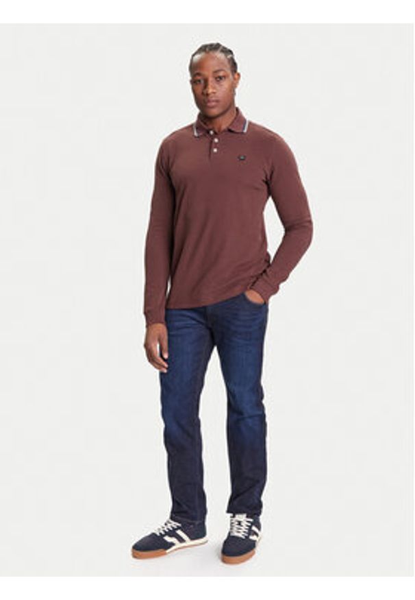 Wrangler Jeansy Greensboro 112370720 Granatowy Straight Fit. Kolor: niebieski