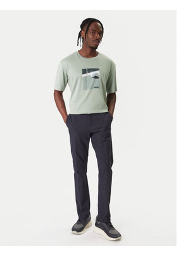 BOSS T-Shirt Join 50554365 Zielony Regular Fit. Kolor: zielony. Materiał: bawełna