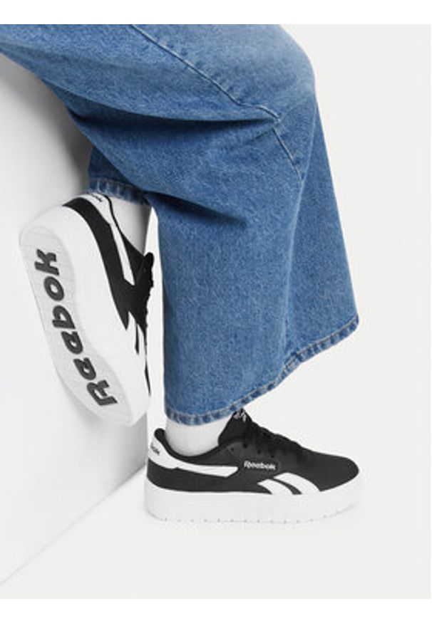 Reebok Sneakersy Court Advance Surge 100202649 Czarny. Kolor: czarny. Materiał: skóra