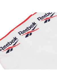 Reebok Zestaw 3 par wysokich skarpet unisex R0362-SS24 (3-pack) Biały. Kolor: biały