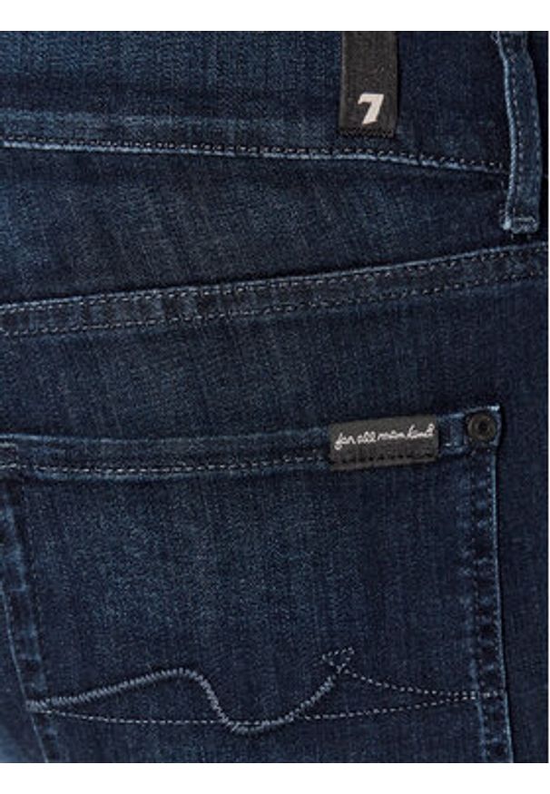7 FOR ALL MANKIND - 7 For All Mankind Jeansy Luxe Performance Plus JSMXA230IP Granatowy Slim Fit. Kolor: niebieski