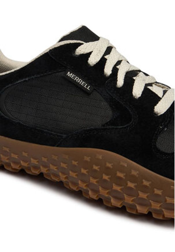 Merrell Sneakersy WRAPT SNEAKER Czarny. Kolor: czarny. Materiał: zamsz, skóra