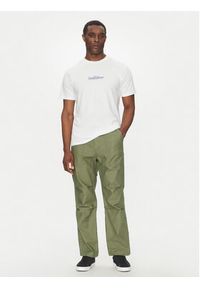 Quiksilver T-Shirt EQYZT08062 Biały Regular Fit. Kolor: biały. Materiał: bawełna #5