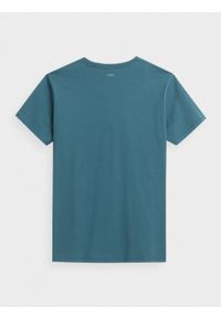 outhorn - T-shirt gładki męski. Okazja: na co dzień. Materiał: materiał, bawełna, dzianina, jersey. Wzór: gładki. Styl: casual #6