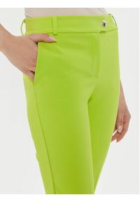 Rinascimento Spodnie materiałowe CFC0118281003 Zielony Regular Fit. Kolor: zielony. Materiał: syntetyk