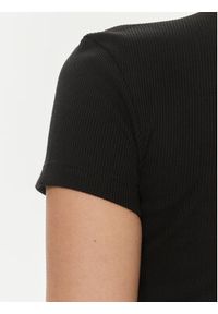 Lacoste T-Shirt TF5538 Czarny Regular Fit. Kolor: czarny. Materiał: bawełna #4