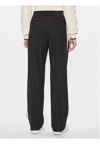 TOMMY HILFIGER - Tommy Hilfiger Spodnie materiałowe Relaxed Straight Pinstripe Pant WW0WW40513 Czarny Straight Fit. Kolor: czarny. Materiał: syntetyk #4