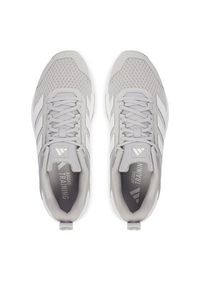 Adidas - adidas Buty na siłownię Dropset Control JR9291 Szary. Kolor: szary. Materiał: materiał. Sport: fitness #3