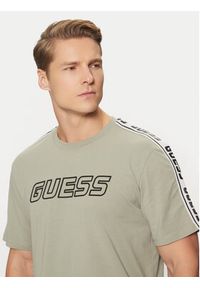 Guess T-Shirt Z4GI18 J1314 Zielony Regular Fit. Kolor: zielony. Materiał: bawełna #4