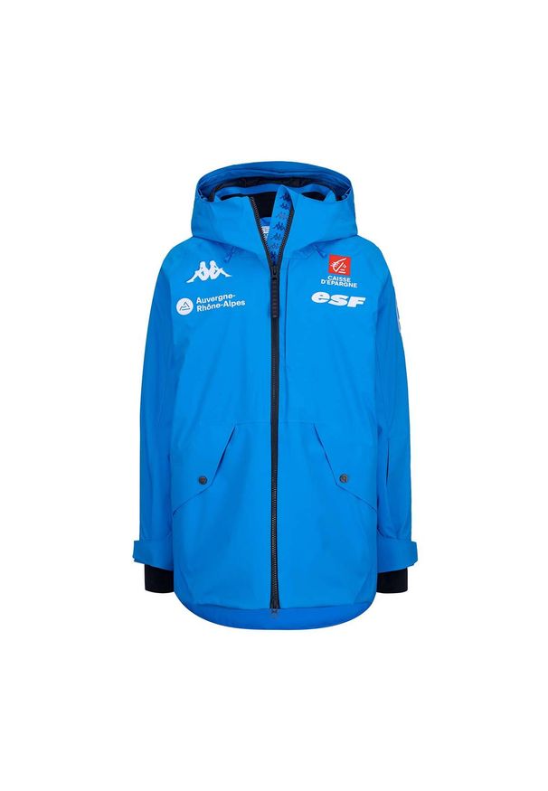 Kappa - Kurtka snowboardowa Francja 6Cento 640B SBX. Kolor: niebieski. Sezon: zima. Sport: snowboard