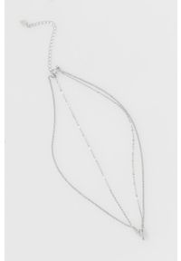 Answear Lab - Naszyjnik srebrny. Materiał: srebrne. Kolor: srebrny #3