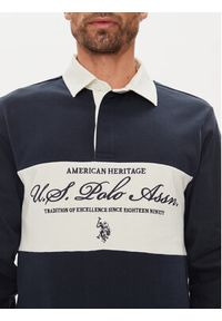 U.S. Polo Assn. Polo MUP4075 Granatowy Regular Fit. Typ kołnierza: polo. Kolor: niebieski. Materiał: bawełna #5