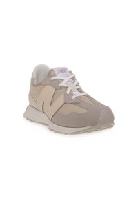 Buty do chodzenia dla dzieci New Balance GS327FM. Zapięcie: sznurówki. Kolor: wielokolorowy, beżowy. Materiał: materiał, syntetyk. Szerokość cholewki: normalna. Sport: turystyka piesza