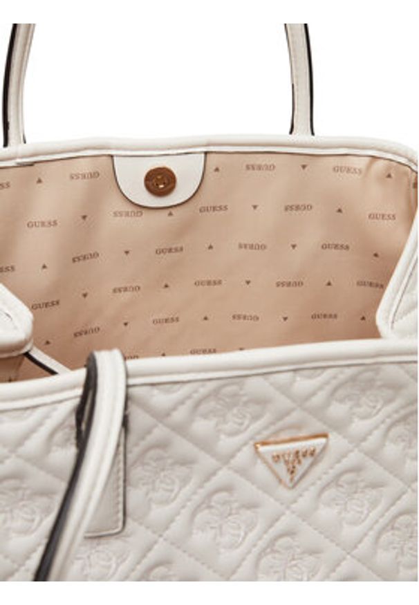 Guess Torebka Adelasia HWQL96 58240 Écru. Materiał: skórzane