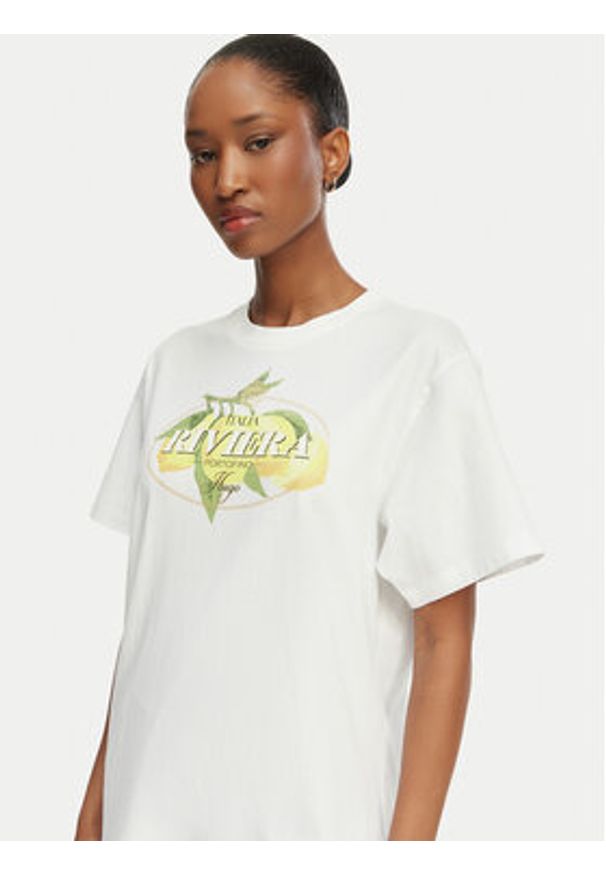 Hugo - HUGO T-Shirt Vintage 50561264 Biały Regular Fit. Kolor: biały. Materiał: bawełna. Styl: vintage