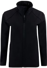 ZUMBA WEAR - Damska Kurtka Softshell Czarna - Komfort i Ochrona. Kolor: czarny. Materiał: elastan, poliester