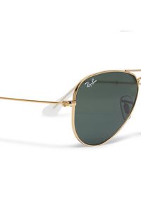 Ray-Ban Okulary przeciwsłoneczne Junior Aviator 0RJ9506S 223/71 Złoty. Kolor: złoty