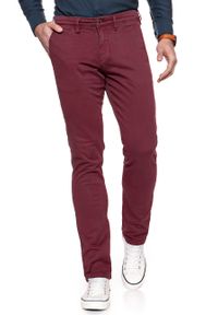 Mustang - MUSTANG SPODNIE MĘSKIE Classic Chino CHOCOLATE TRUFFLE 1006674 7140. Materiał: materiał