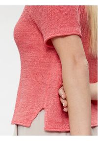 only - ONLY Sweter Sunny 15254282 Różowy Regular Fit. Kolor: różowy. Materiał: syntetyk #4