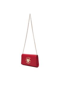 Love Moschino - LOVE MOSCHINO Torebka JC4368PP0NKG0500 Czerwony. Kolor: czerwony. Materiał: skórzane #4