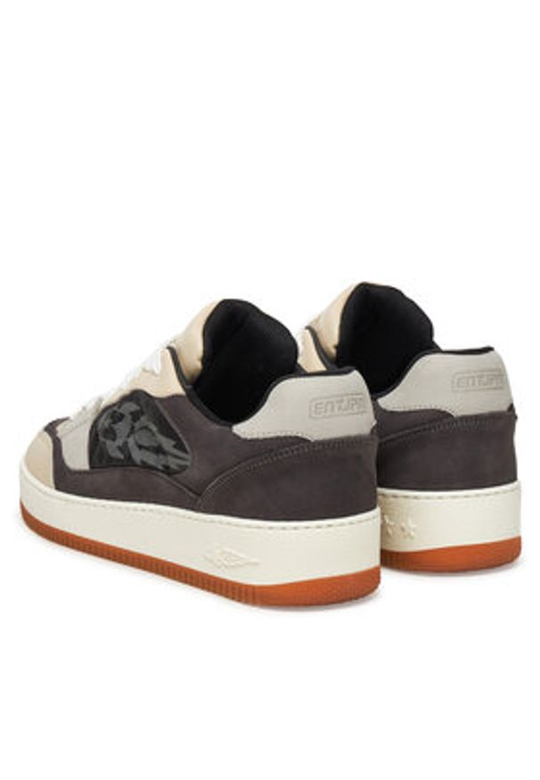 Enterprise Japan Sneakersy BB5013 PX643 Czarny. Kolor: czarny. Materiał: skóra, nubuk