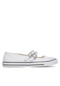 Baleriny Converse. Kolor: biały