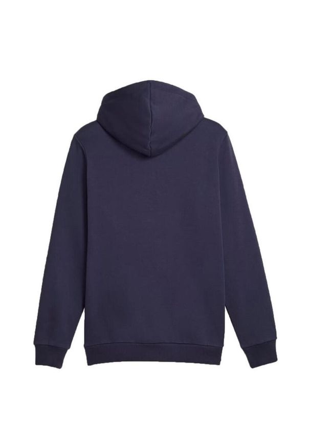 Puma - Bluza Męska ESS+ 2 Col Small Logo Hoodie. Kolor: niebieski