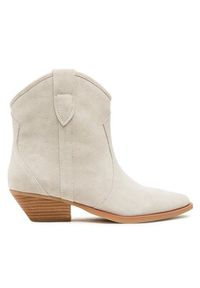 Badura Botki V365-17 Szary. Kolor: szary. Materiał: skóra, zamsz #2