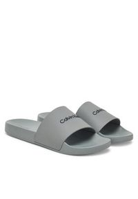 Calvin Klein Klapki Pool Slide Rubber HM0HM00455 Szary. Kolor: szary #5