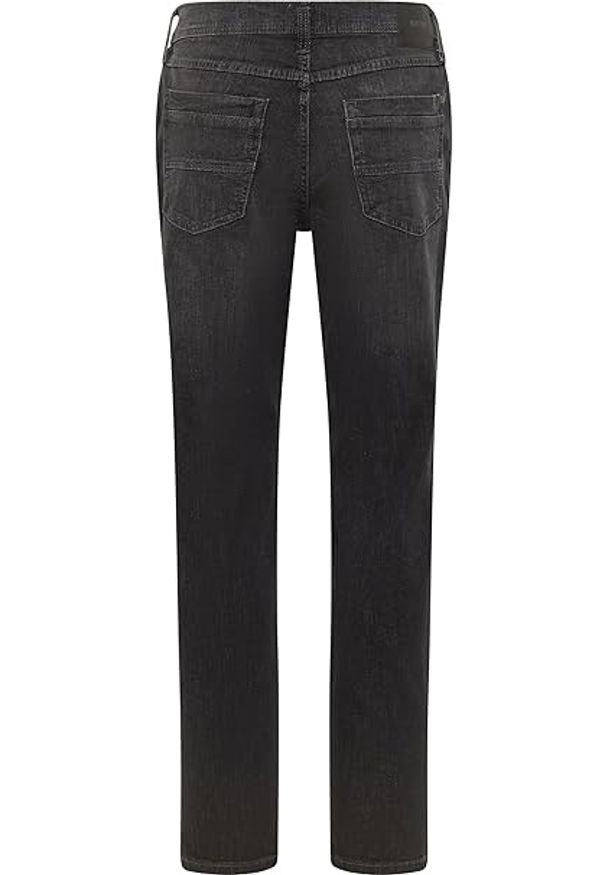 Męskie Spodnie jeansowe Mustang Style Washington Straight Denim Black 1016982 4000 800
