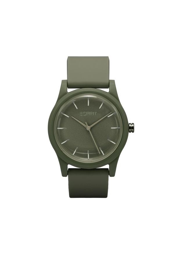 Esprit Zegarek ESLW23805L Khaki. Kolor: brązowy