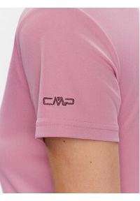 CMP T-Shirt 38T6656 Różowy Regular Fit. Kolor: różowy. Materiał: syntetyk #3