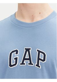 GAP - Gap T-Shirt 570044-36 Niebieski Regular Fit. Kolor: niebieski. Materiał: bawełna #4