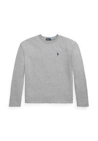 Polo Ralph Lauren Bluzka 211967105003 Szary Straight Fit. Typ kołnierza: polo. Kolor: szary. Materiał: bawełna