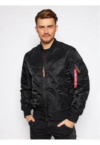 Alpha Industries Kurtka bomber Ma-1 Vf 59 Long 168100 Czarny Slim Fit. Kolor: czarny. Materiał: syntetyk #1